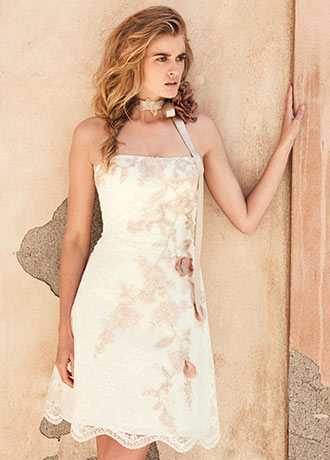 lucca bride brudekjole halterneck