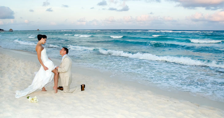 Bryllup på seychellerne