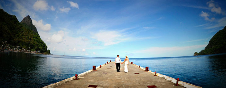 Bryllup Saint Lucia