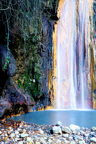 Diamond falls St. Lucia