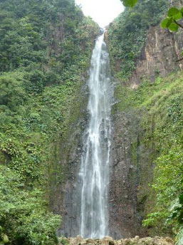 chutes de carbet vandfald guadeloupe