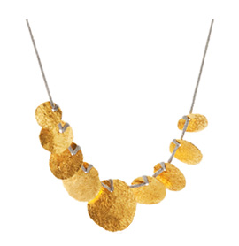 halskæde udført i grønlandsk guld