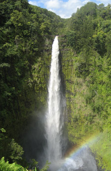 vandfald hawaii big island