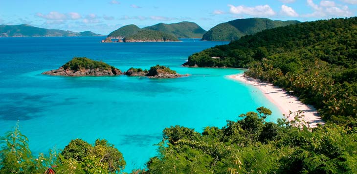 Strand på St. Thomas