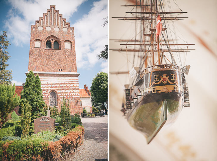 kirke og skib i kirke
