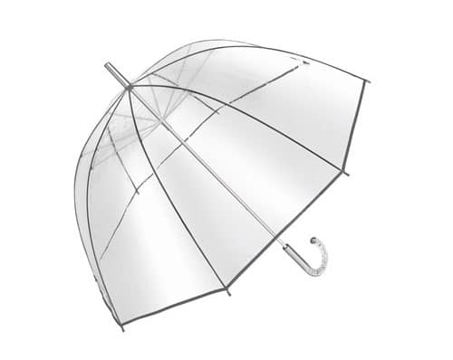 transparent bryllupsparaply