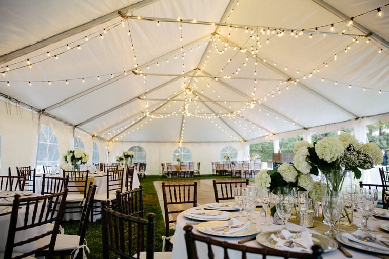 telt til bryllupsfest